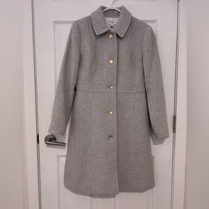 New Unworn J Crew Lady Day Coat Gray